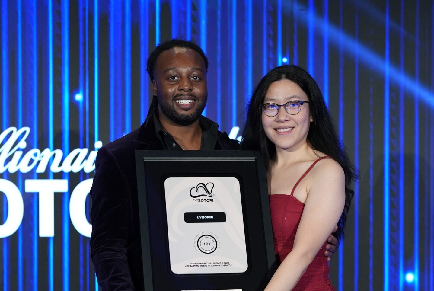 Awarded for earning high through Livesotori