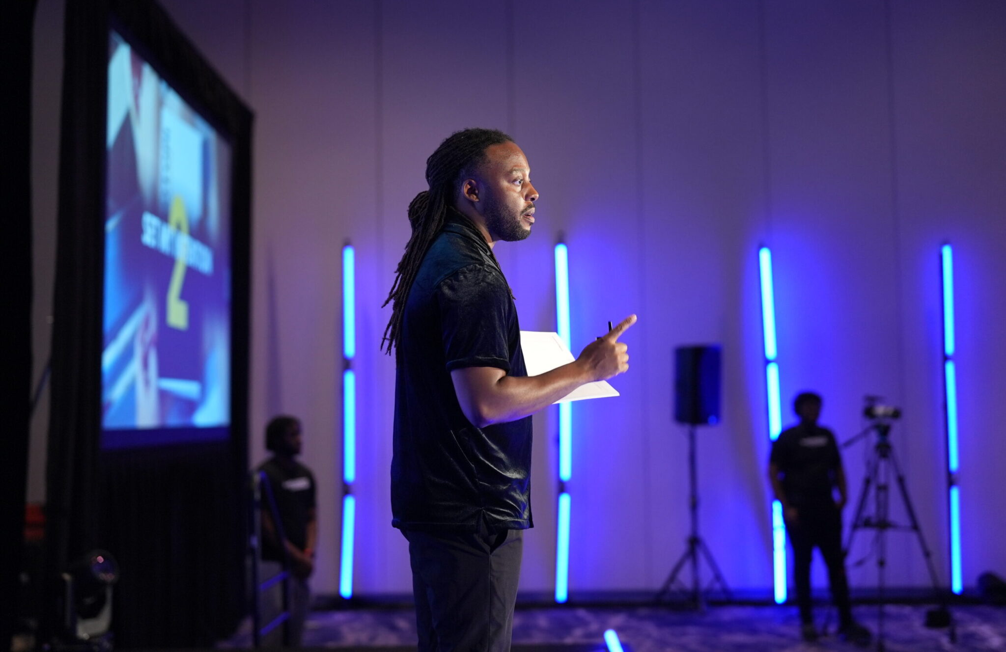 Junior Anthony Coaching the Community