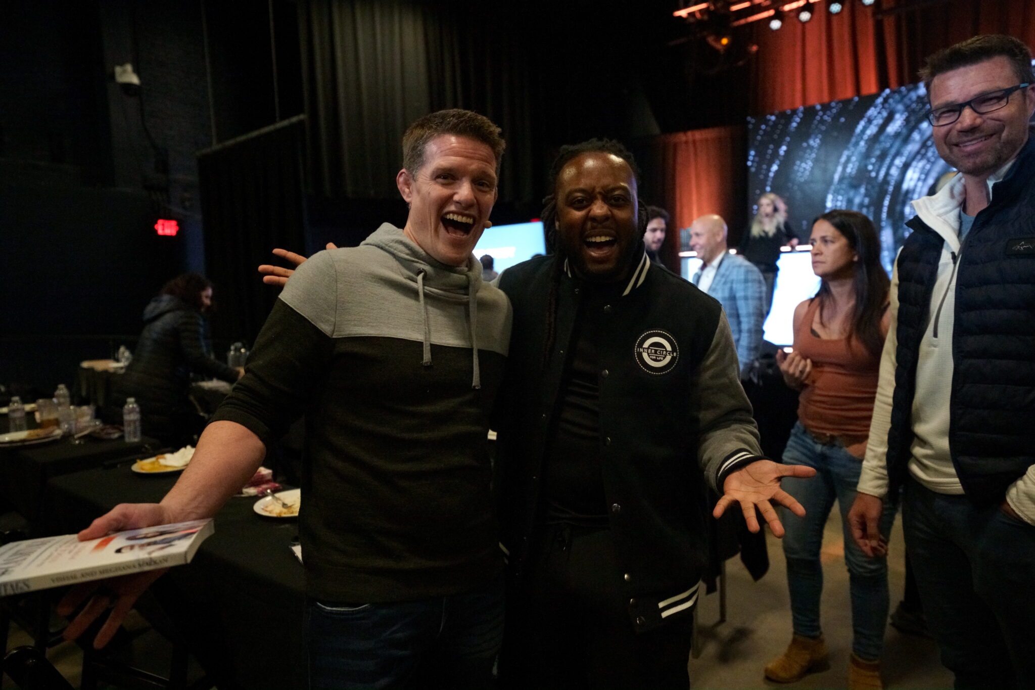 Junior Anthony with Russell Brunson