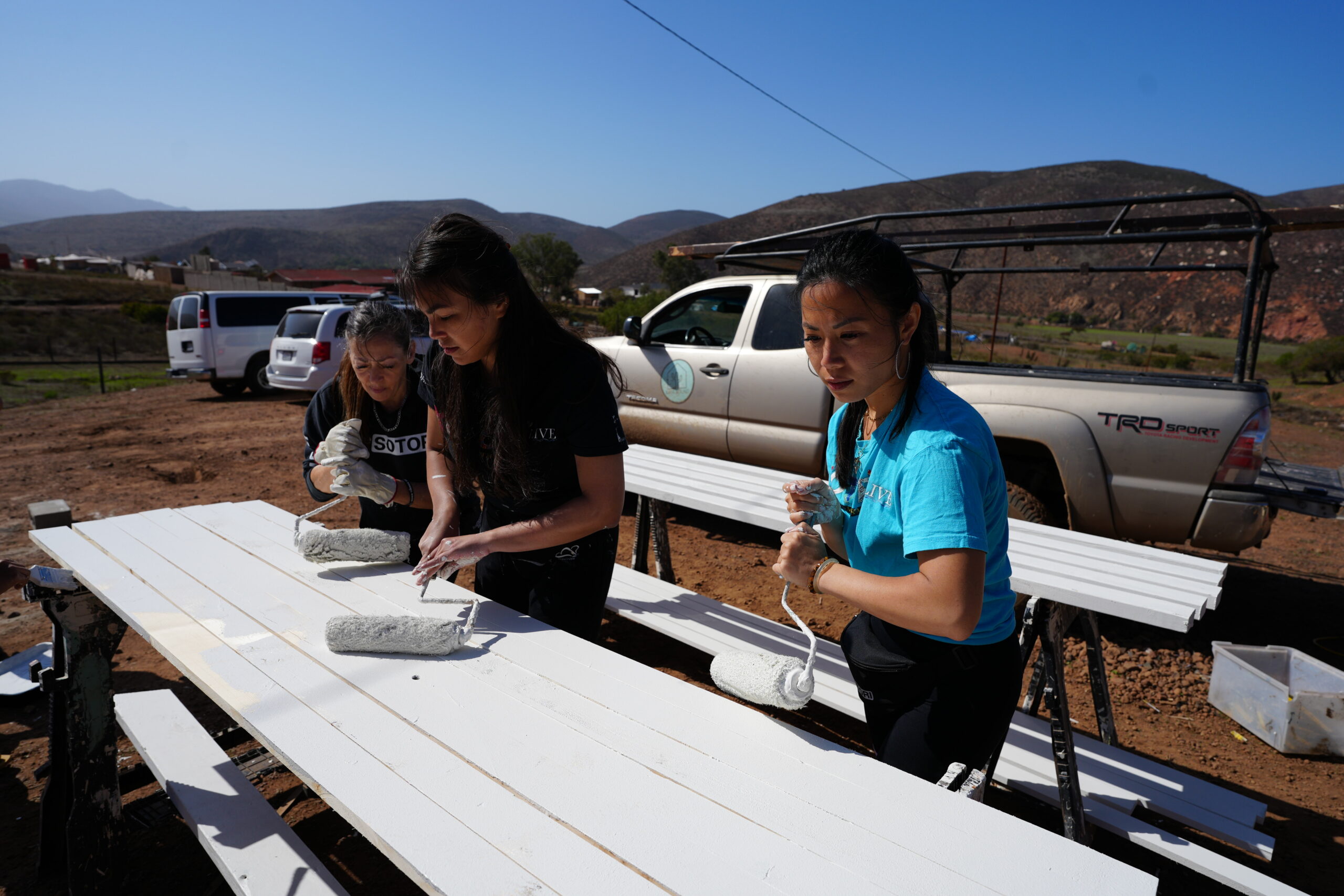 Trang involvement of community events